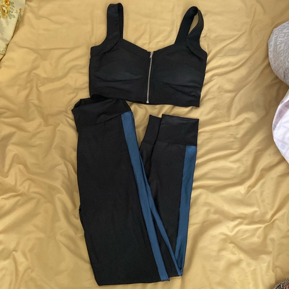 Black sexy two piece Set Size S